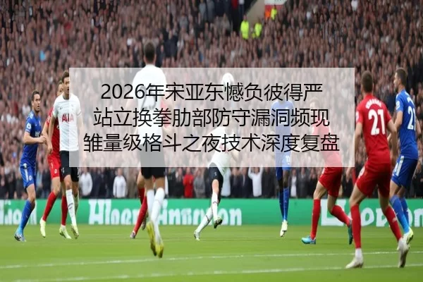 2026年宋亚东憾负彼得严 站立换拳肋部防守漏洞频现 雏量级格斗之夜技术深度复盘
